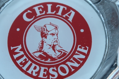 Vintage asbak pils Celta Meiresonne